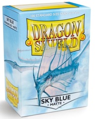 Dragon Shield Box of 100 in Matte Sky Blue